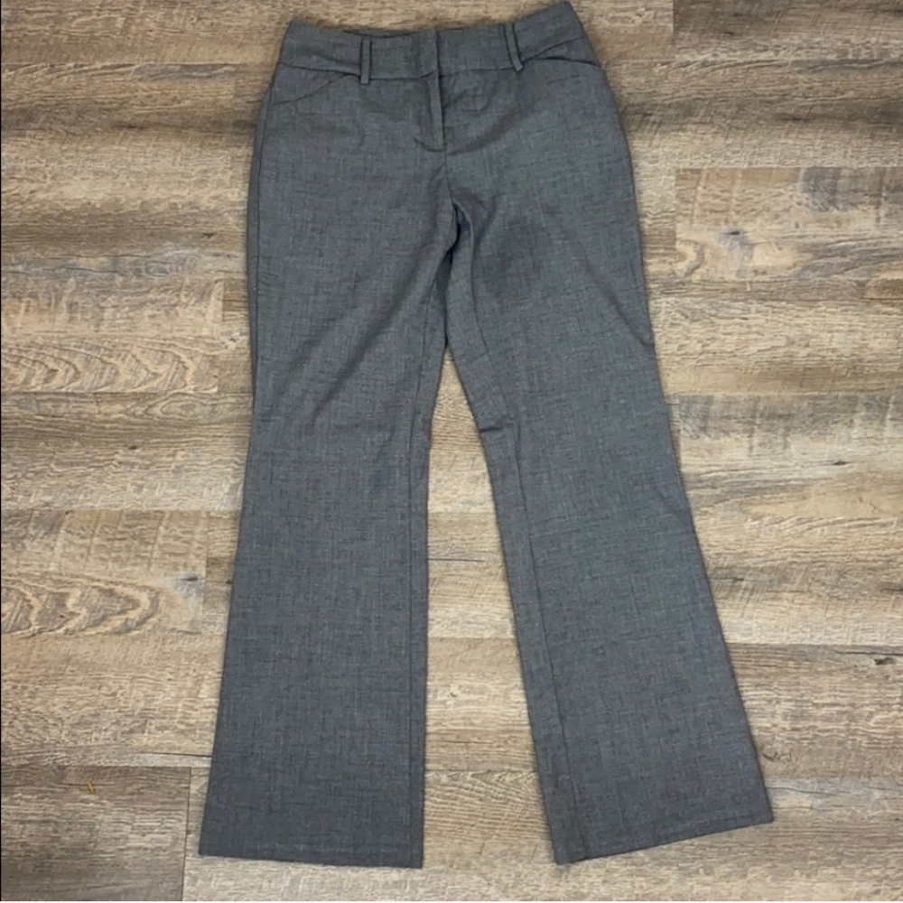 New York & Company Heather Grey Dress Pants 8